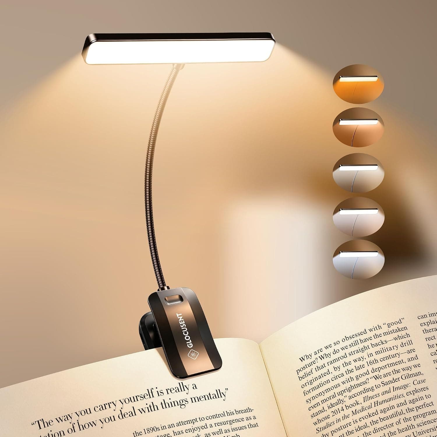 Glocusent 26 LED Reading Light